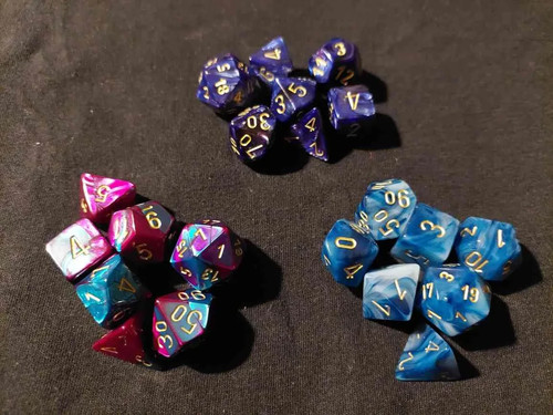 Chessex dice lot sets - chessex,