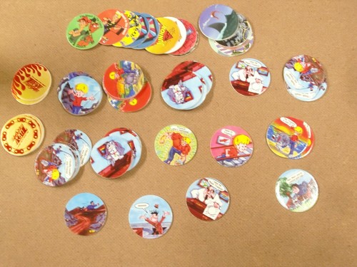 Pogs milkcaps lot set - lot/set, trov